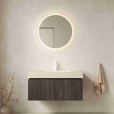 Meuble-lavabo moderne flottant