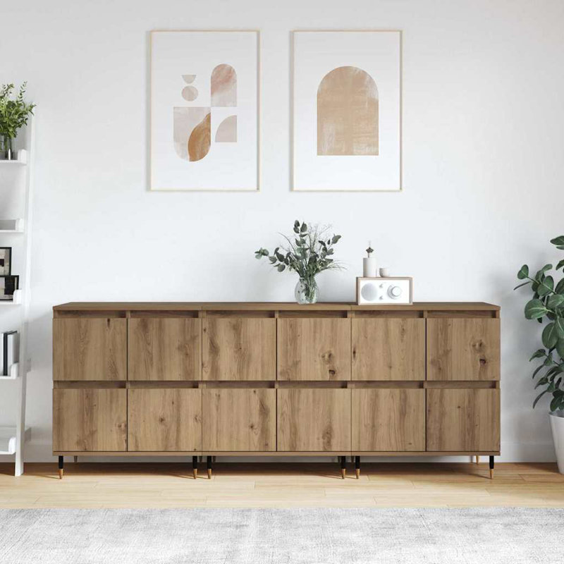 Storage Cabinet, Artisan Oak
