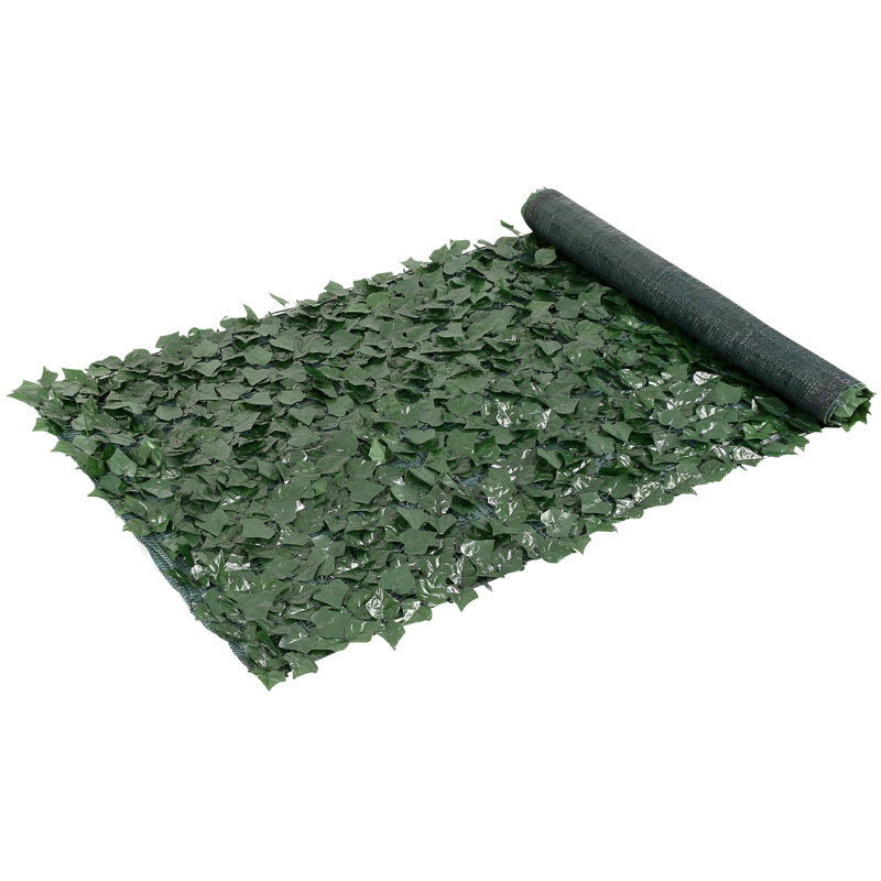 Pare-étincelles muraux vert 59 x 98 po VEVOR Ivy, 3,3 pi H x 8,2 pi pi
