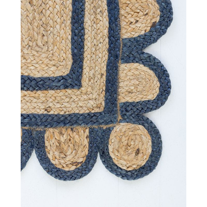 Hand Braided Jute / Sisal Area Rug, Rectangle 3' x 5'
