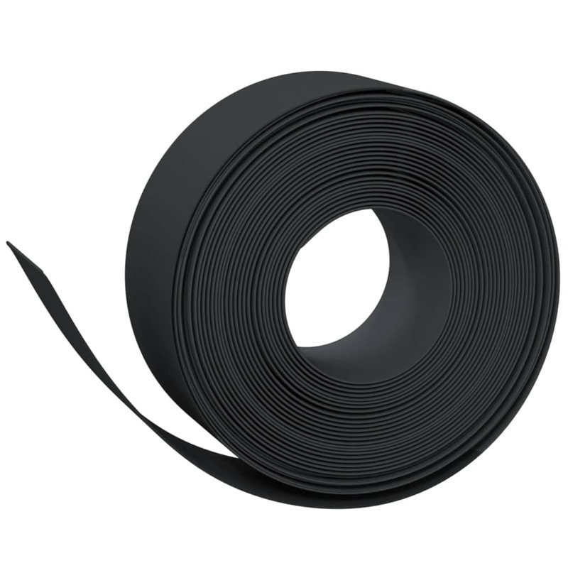 Artsiom 100 cm W Lawn Edging Fencing, 20cm H x 100cm W, Black