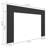 Abdulazim Trim Kit for Electric Fireplace Insert (Fireplace not Included)-747761047