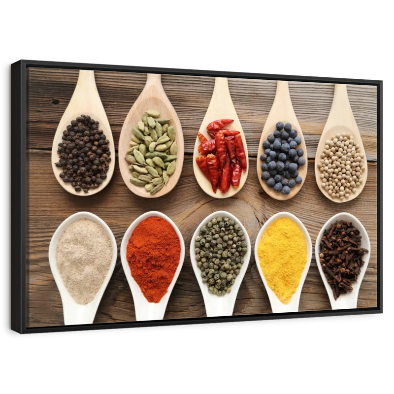 Yarlin Spices, 17" H x 25" W