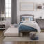 Lit plateforme en bois massif avec lit gigogne Elliana-406138517-406138515