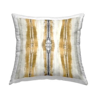 Coussin Stupell Industries Glam Ikat Trio