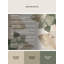 Tapis géométrique beige délavé à la machine Ortencia Mint-1034864385