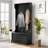 3-In-1 Entryway Hall Tree With Storage Bench, Coat Rack With Four Hooks And Shoe Storage, Black-1967107361