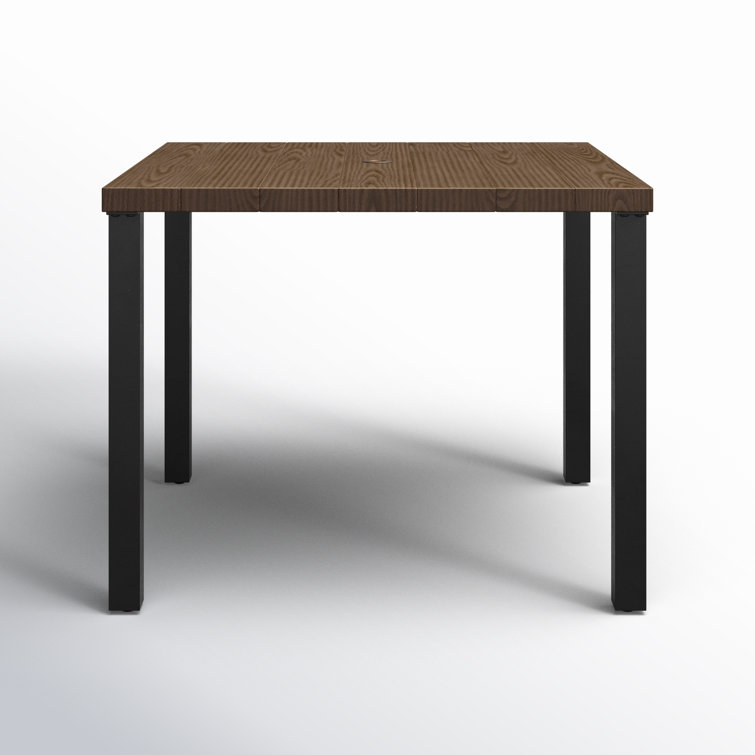37.4'' Steel Outdoor Dining Table