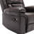 Home Theater Seating Manual Recliner Chair With Led Light Strip-1919993475