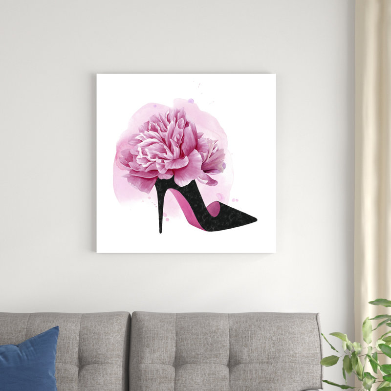 Flower Heel II, H 30 po x l 30 po