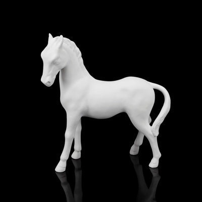 Sculpture Leeman représentant un cheval