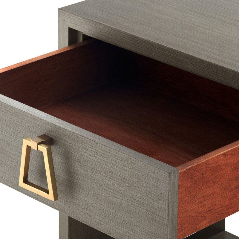 Stanford End Table, Taupe Gray