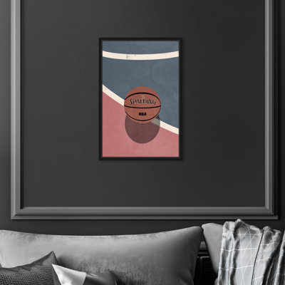Zone de basketball - Peinture sur toile