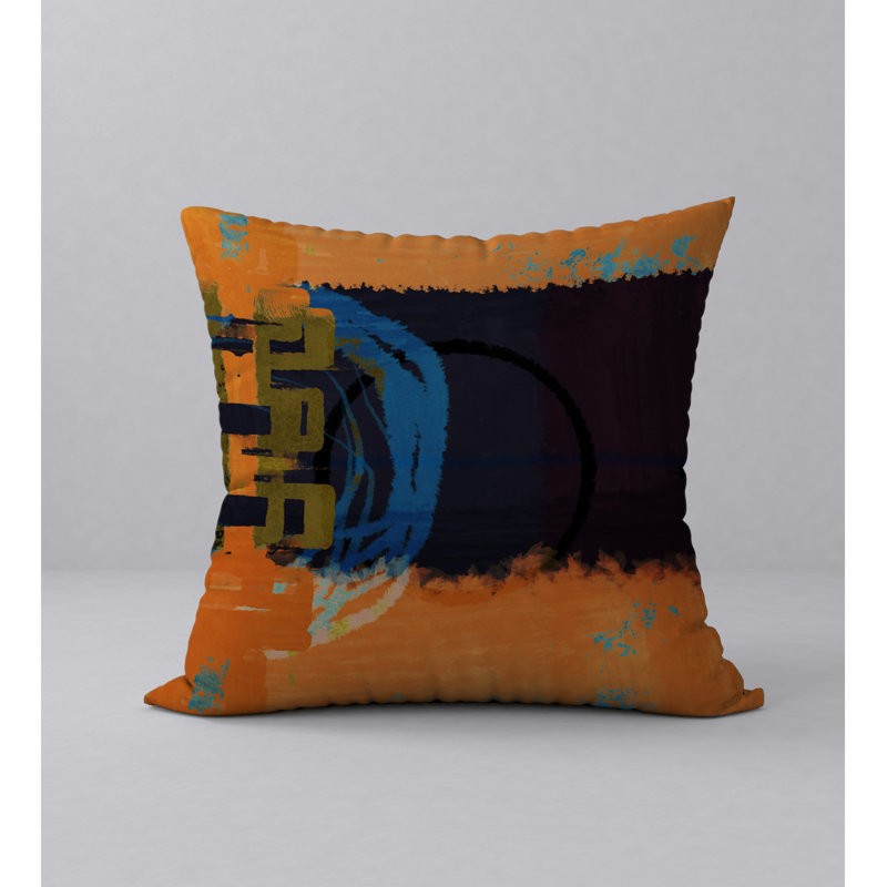  Housse de coussin carré et insert, H 18 po x l 18 po x p 5 po
