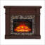 Fireplace Mantel, Traditional Cherry, 45.6W x 11.8D x 40H, Fireplace Not Included | Cherry | MDF