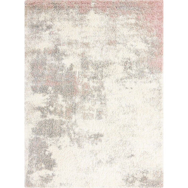 Performance Abstract Indoor Rug, Rectangle 9'10" x 13'