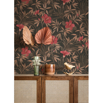Rouleau de papier peint L 33 pi x l 20,9 po Hindsville