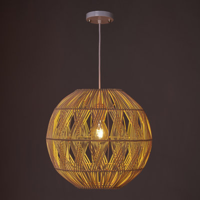 Aganlane 1 - Light Cream Sphere Pendant