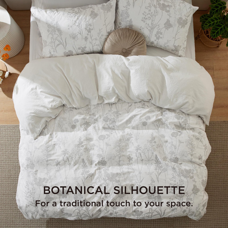 Bedsure Flannel Velvet Duvet Cover, Queen Duvet Cover