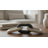 Carved Marble Chain Decorative Objects - Decorative Sculpture For Table And Home Decor - Decorations For Living Room Stone Accent - 16", Gray & White