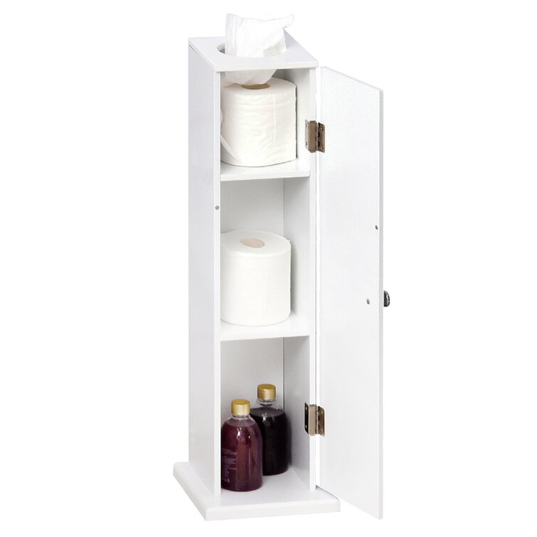 Charlton Home® Arnie Metal Freestanding Bathroom Shelves