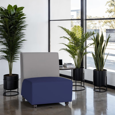 Fauteuil mobile rembourré Pro Series - noir