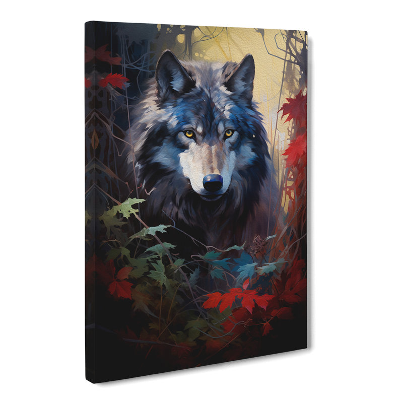 Wolf Hard Edge No.3 - Print, 76cm H x 50cm W x 3cm D