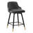 Swivel Upholstered 26"/29" Counter & Bar Stool With Solid Metal Frame and Velvet Back-1125635294-1108902028