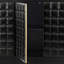 Armoire de rangement moderne à 4 portes avec façades géométriques 3D et tablettes réglables Larsen-116484485