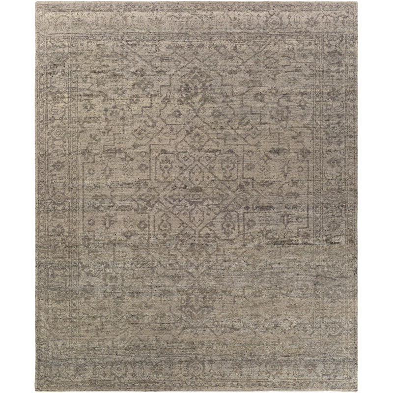 Robby Wool Oriental Indoor Rug, Rectangle 6' x 9'