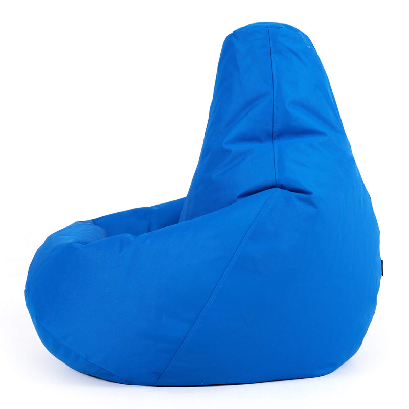 Kids Dalton Indoor-Outdoor Bean Bag, Blue
