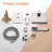 1 Handle Wall Clawfoot Tub Faucet with Diverter