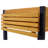 Raised Garden Bed, Metal Leg Wood Planter Boxes with Folding Storage Shelf-864054822