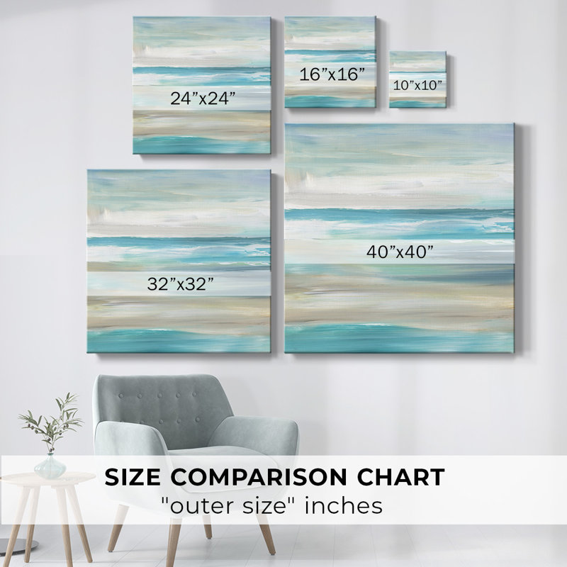 Timeless Tide I-Gallery Wrapped Canvas, H 24 po x l 24 po
