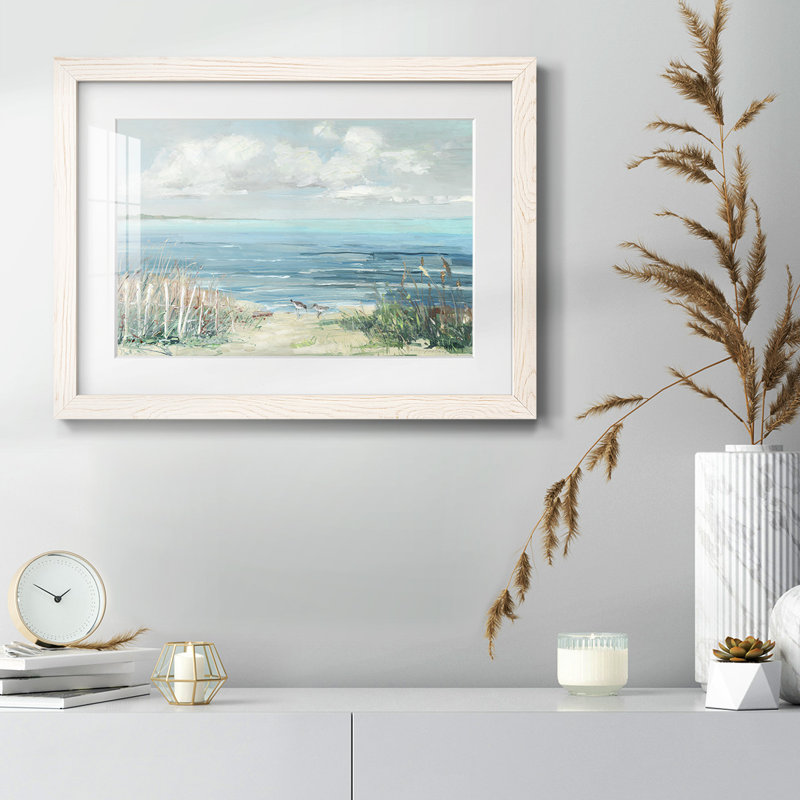 Lived Cove, reproduction d'art encadrée, Blanc, H 26 po x l 38 po x P 1,5 po