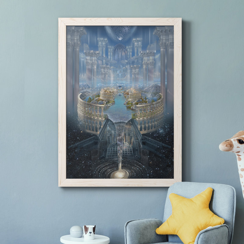 Solace - cadre photo, impression sur toile, Cadre blanc, H 44 po x l 31 po x P 1 po