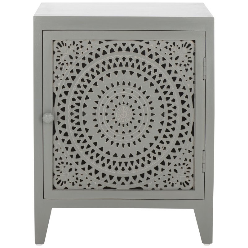 Table de chevet Tybalt, gris