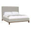 Michael Weiss Solid Wood Wingback Bed-767421987-767422008