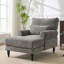 Comfortable and Durable Recliner Chair with Spacious Seating Perfect for Living-1138406943