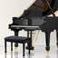 Duo banc de piano avec rangement, tabouret de piano en bois avec coussin rembourré imperméable, noir-370211723