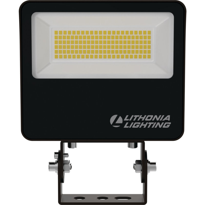 Lithonia Bronze Aluminum LED Floodlight with Adjustable Mount