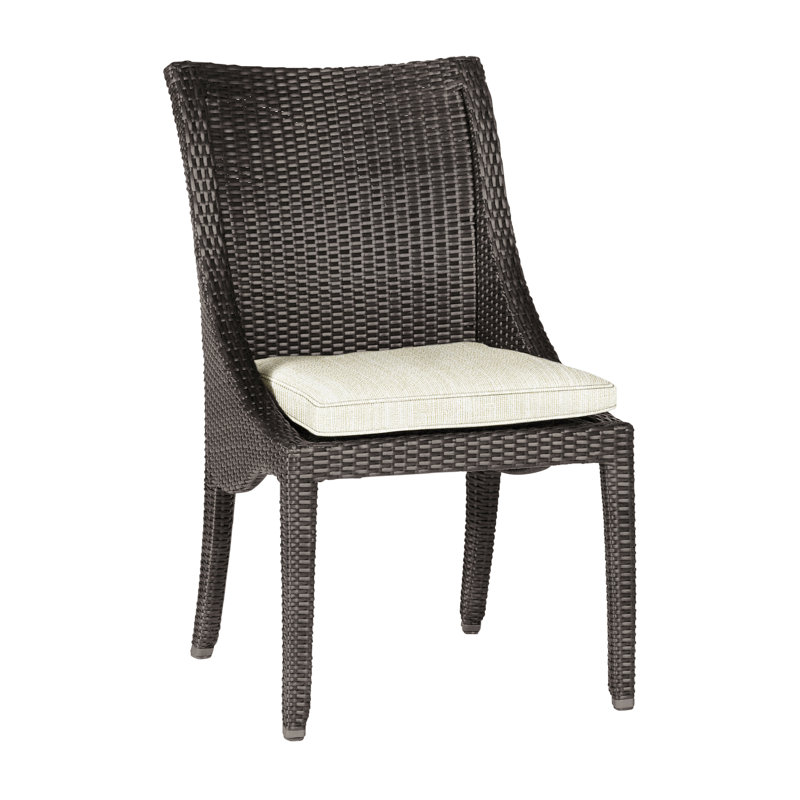 Chaise d'appoint Athena Woven - Noyer noir, Noyer noir, Welt, Rollo crème