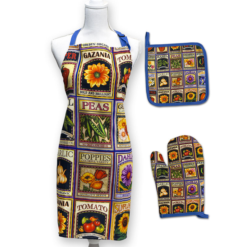 Ensemble de 3 tabliers de jardin