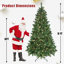 Arbre de Noël vert 9 pi-1701967742