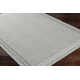Lavande Wool Area Rug in Dark Gray/Ivory