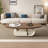 Modern simple oval coffee table-106378541