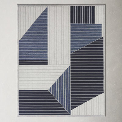 Fadia Blue Indoor/Outdoor Rug