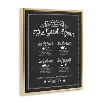 Art mural sur toile The Bed Guide