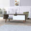 Table basse Oslo, un tiroir, quatre pieds Oslo