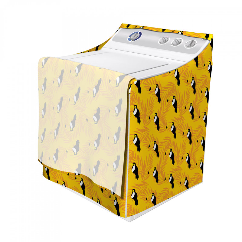 Housse pour lave-linge oiseaux